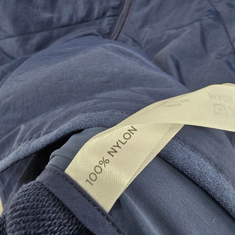Tuckernuck Vest Women Large Navy‎ Blue Austin Built Quilted Full Zip Navy
